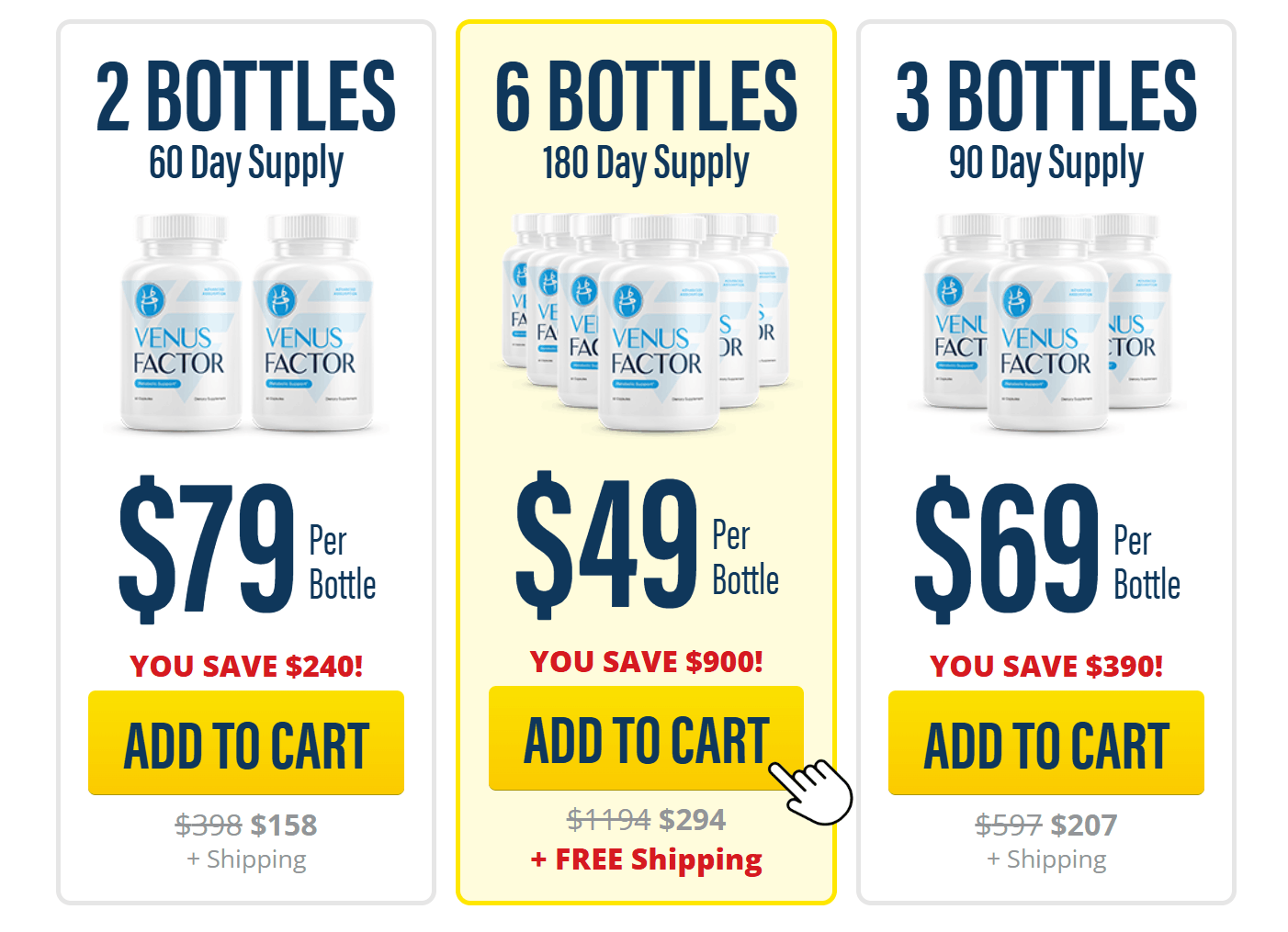 Venus Factor discount